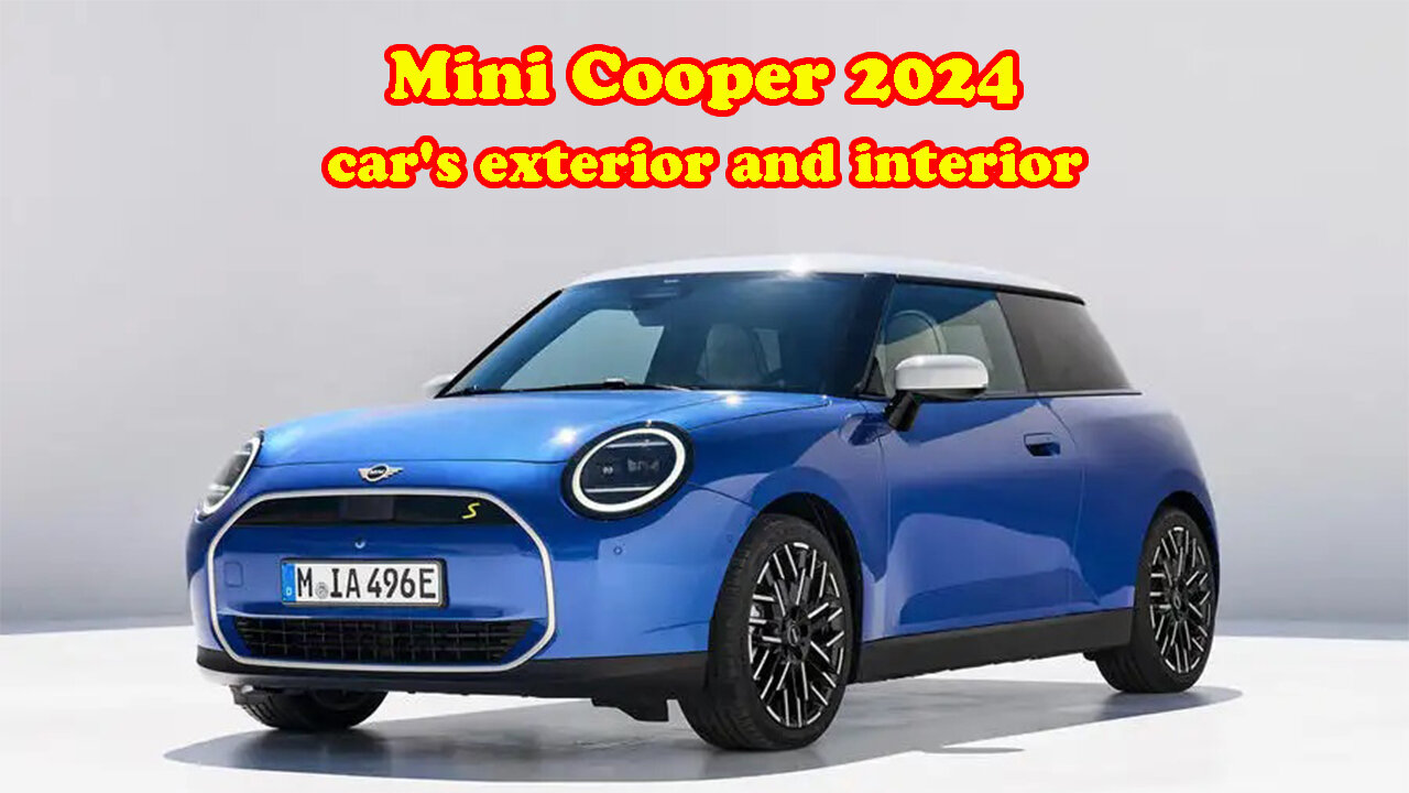 Mini Cooper 2024 car's exterior and interior