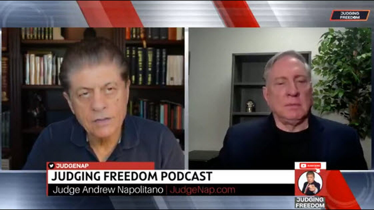 Judge Napolitano w/ Col Douglas Macgregor /Judging Freedom 4/16/2024