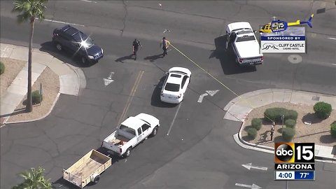 Shooting reported at bus stop in Phoenix