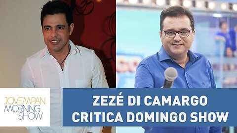 Zezé di Camargo critica Domingo Show de Geraldo Luis: "Sensacionalista" | Morning Show