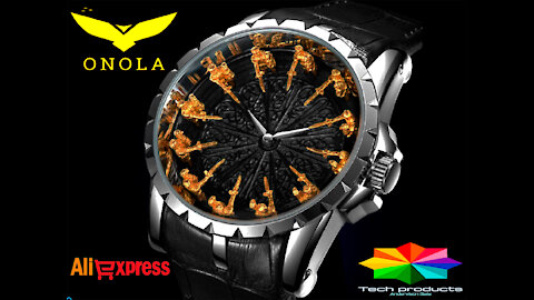 Luxury men's ONOLA watch / Relógio ONOLA masculino de luxo