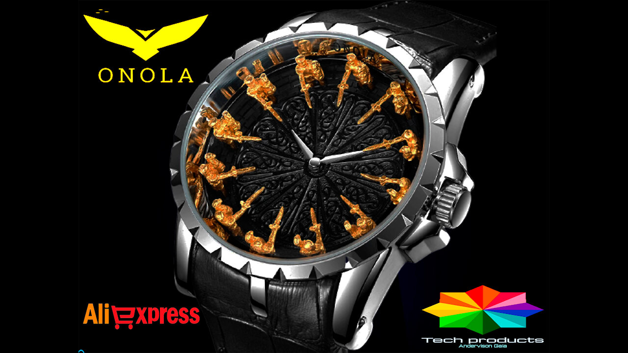 Luxury men's ONOLA watch / Relógio ONOLA masculino de luxo