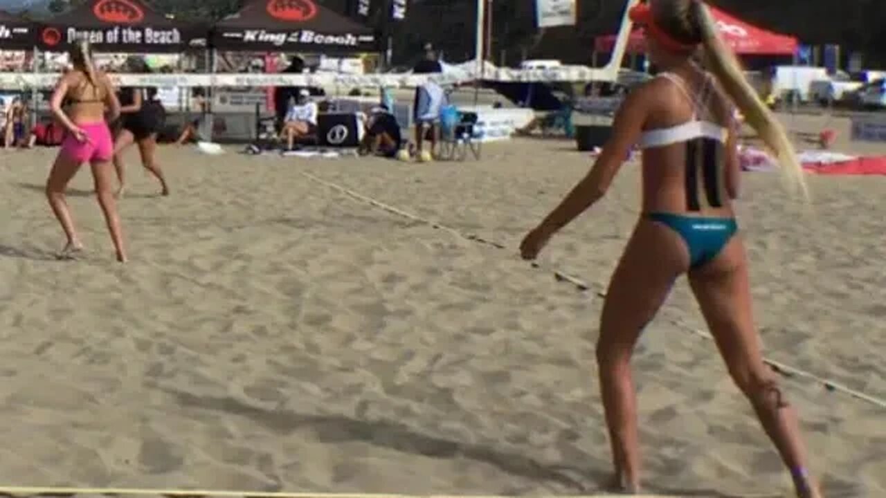 Women's Beach Volleyball Lyric Katie Savannah Danika 03