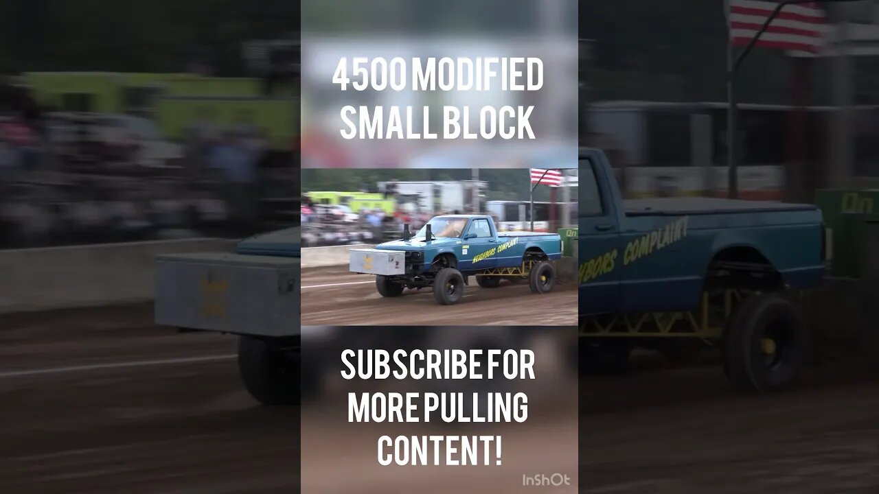 4500 Modified Small Block Pulling Truck! #truckpulls #truckpull #truck #trucks #smallblock