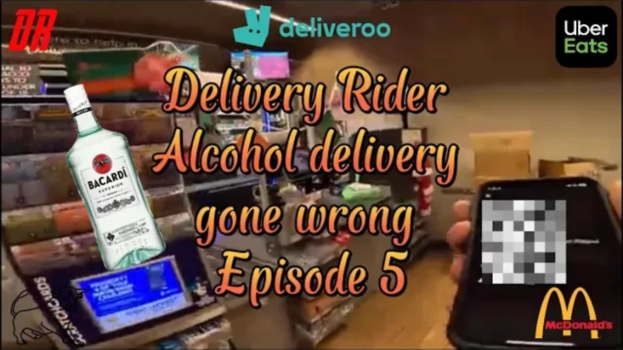 Morning shift with UberEATS & Deliveroo (Alcohol Delivery Gone Wrong) S2E5