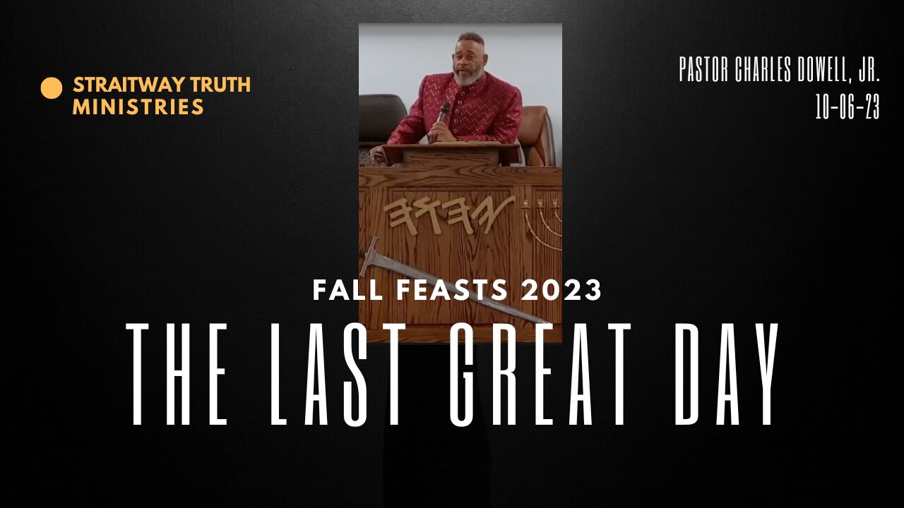 Fall Feasts 2023 - Sabbath Service 2023-10-06 | The Last Great Day |