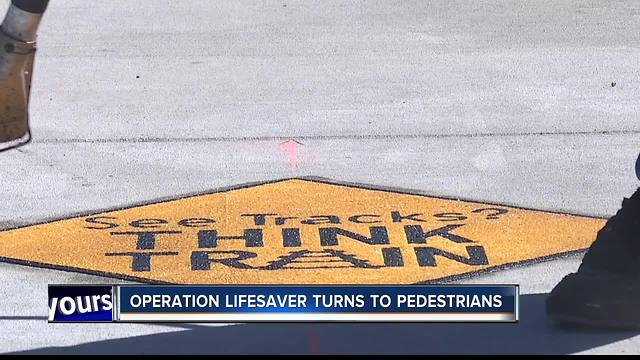 OPERATION LIFESAVER TURNS TO PEDESTRIANS