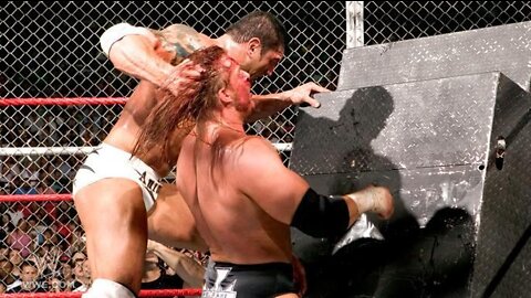 Triple H vs Batista Hell In A Cell Vengeance 2005 Highlights