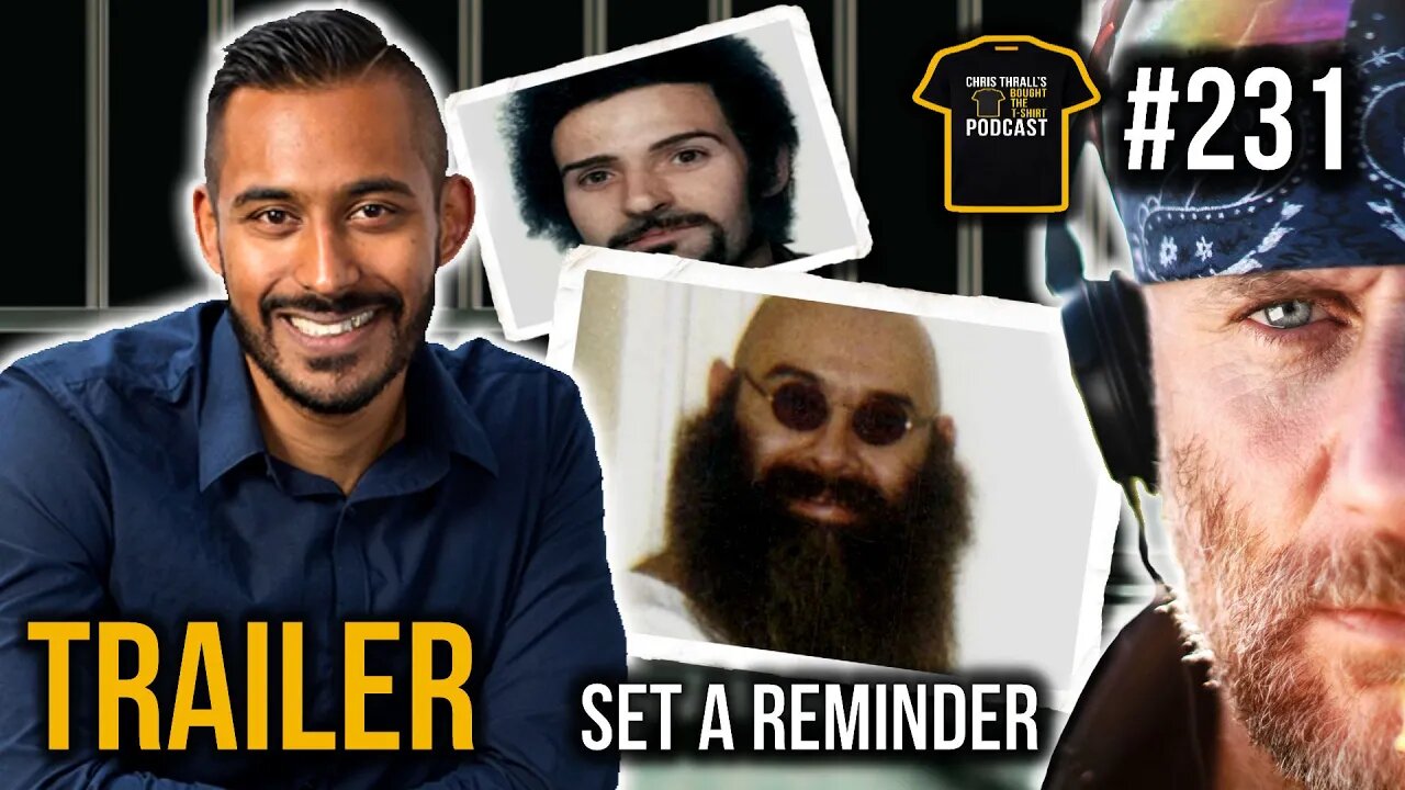 TRAILER | Murderers and Psychopaths | Dr Sohom Das | Bought The T-Shirt Podcast