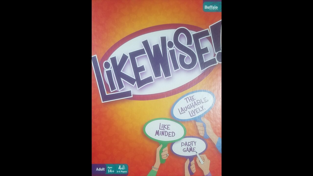 Likewise Board Game (Buffalo Games) -- What's Inside