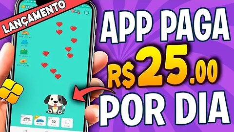 APP para GANHAR DINHEIRO de VERDADE RÁPIDO - R$25 por Dia🤑 Paga Mesmo | Jogo Pagando via Pix