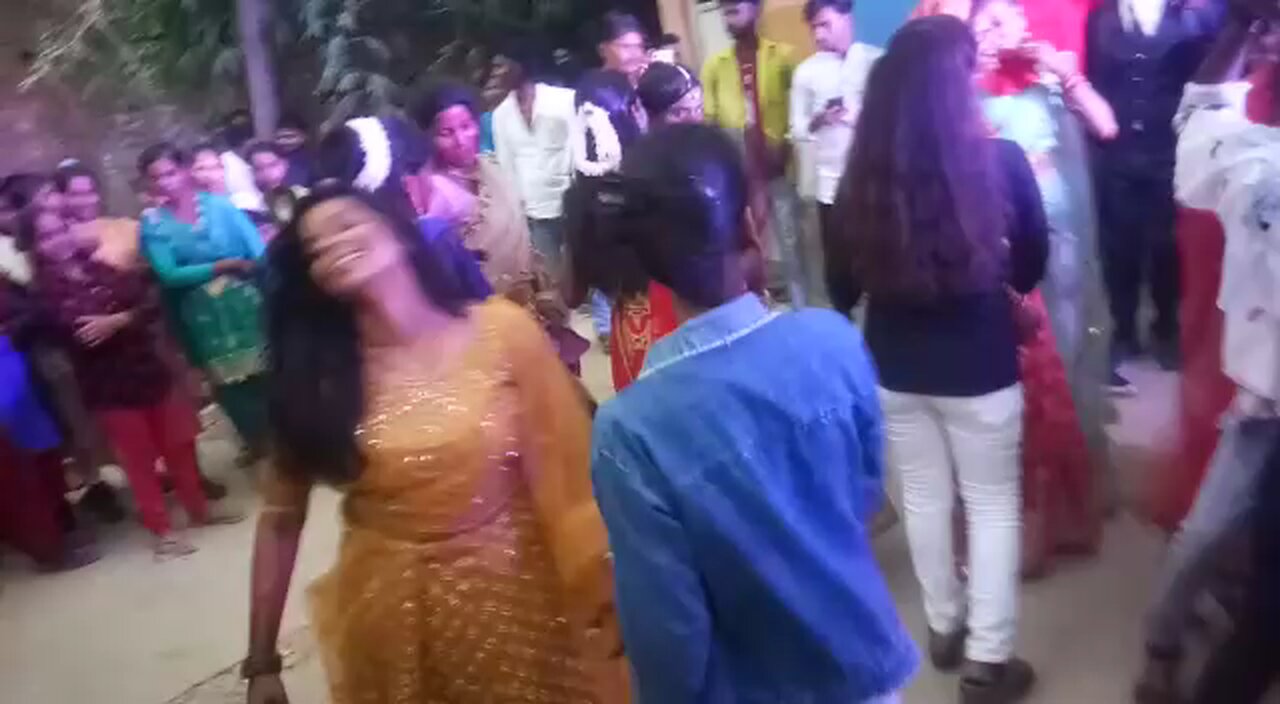 local village wedding dance