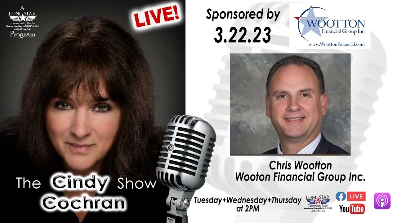 3.22.23 - Chris Wootton - The Cindy Cochran Show