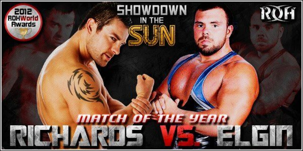 Davey Richards vs Michael Elgin ROH Showdown In The Sun Night 2 Highlights