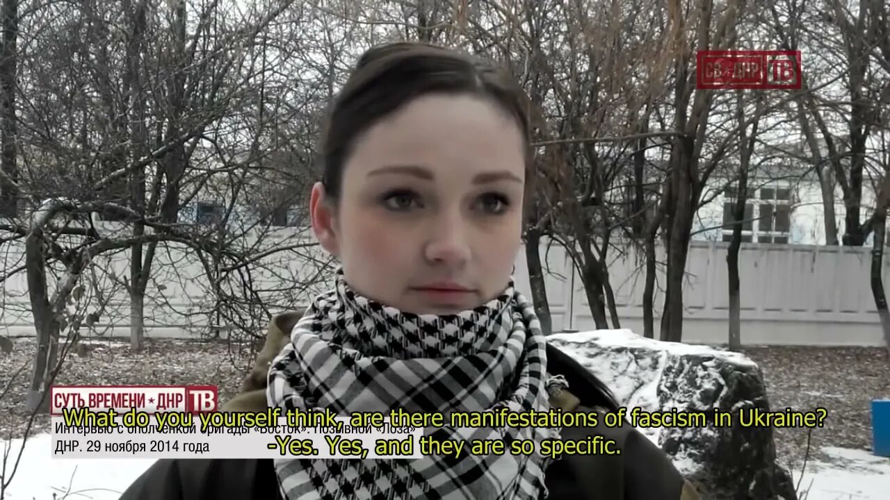 Interview with a separatist fighter in Donbass from 2014