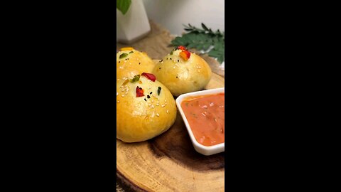 CHICKEN FAJITA BUNS | #chickenbuns #chickenfajita #fajita #stuffedbuns #chickenbread #cooking