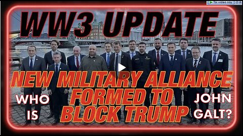 ALEX JONES W- Breaking WW3 Update- New Military Alliance Formed 2 Block POTUS Trump's Plan. Nov25