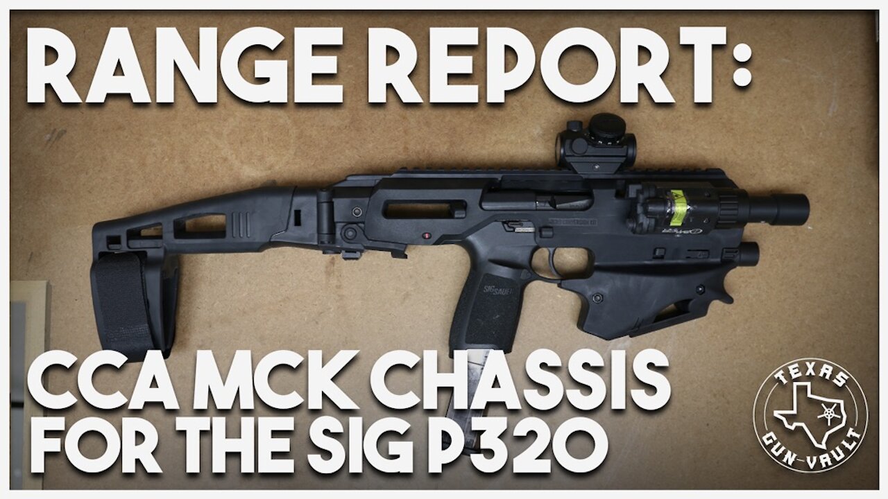 Range Report / Product Review - CAA MCK (Micro Conversion Kit) Chassis System for the Sig P320