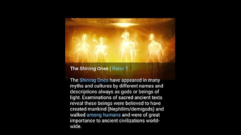 Documentary: The Shining Ones