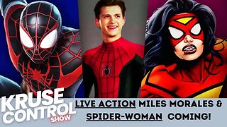 Spider woman, Spider man 4 and a LIVE ACTION Miles Morales Movies COMING!!