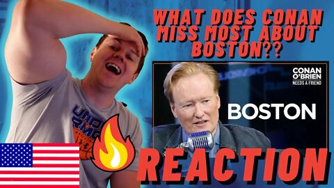 WHAT DOES CONAN MISS MOST ABOUT BOSTON??((IRISH MAN REACTION!!))
