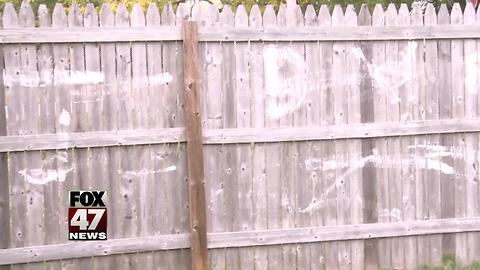 Vandalized homeowner shares her emotional pain