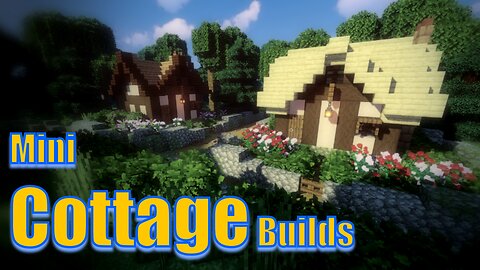 Mini Medieval Minecraft Builds 4 | Cottages