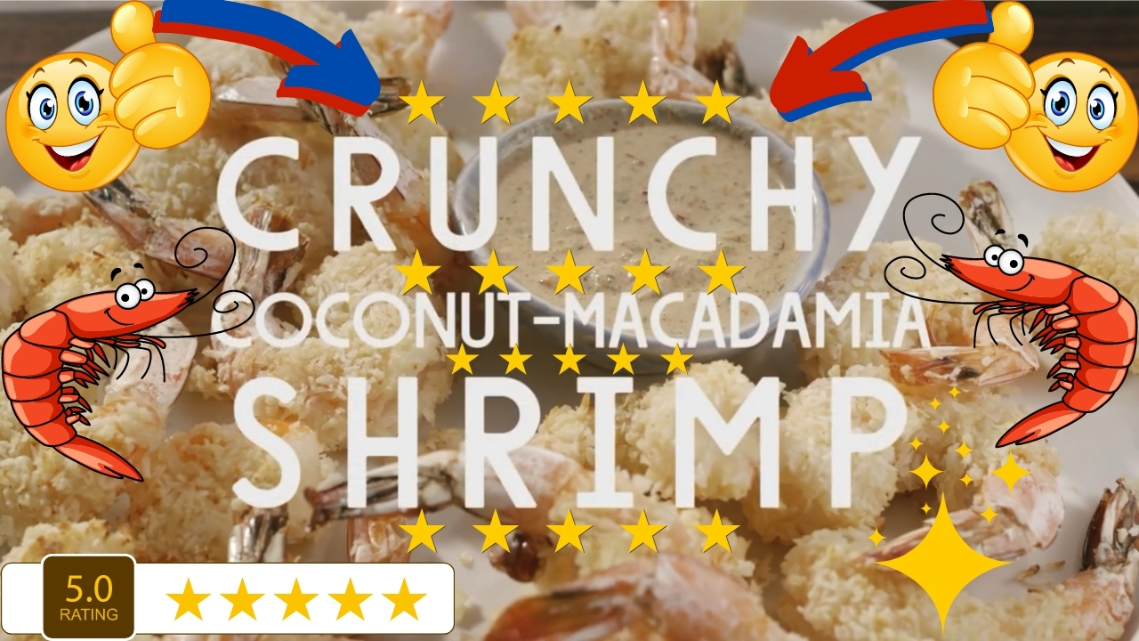 Paleo Crunchy Coconut Macadamia Shrimp Recipe