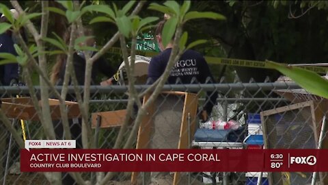 Conitnued coverage: Active police investigation at a Cape Coral home
