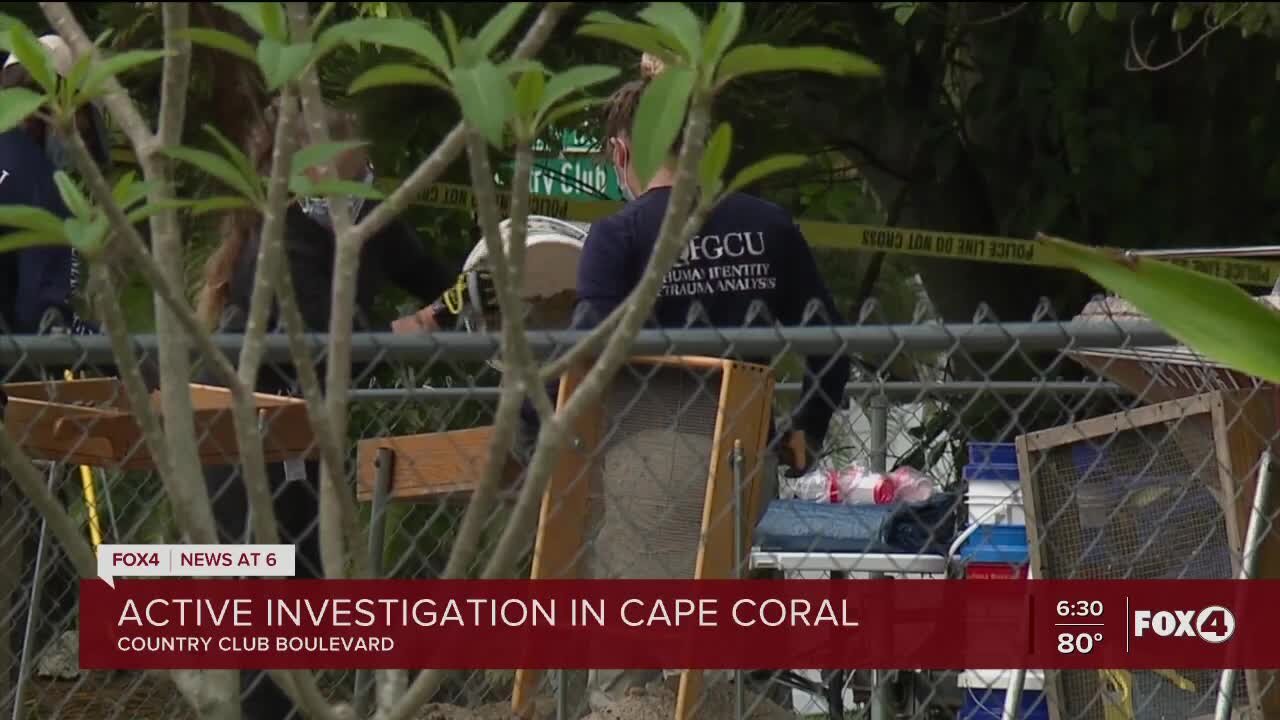 Conitnued coverage: Active police investigation at a Cape Coral home