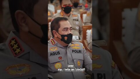 Penuh Dengan Khidmat #listyosigitprabowo memberikan arahan kepada jajarannya