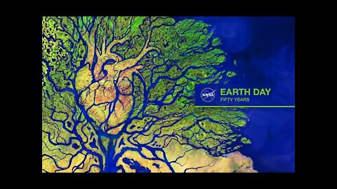 Earth Day Poster - Combining Art and Science