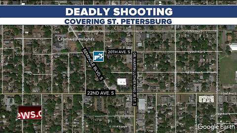 Police investigating shooting death in St. Petersburg