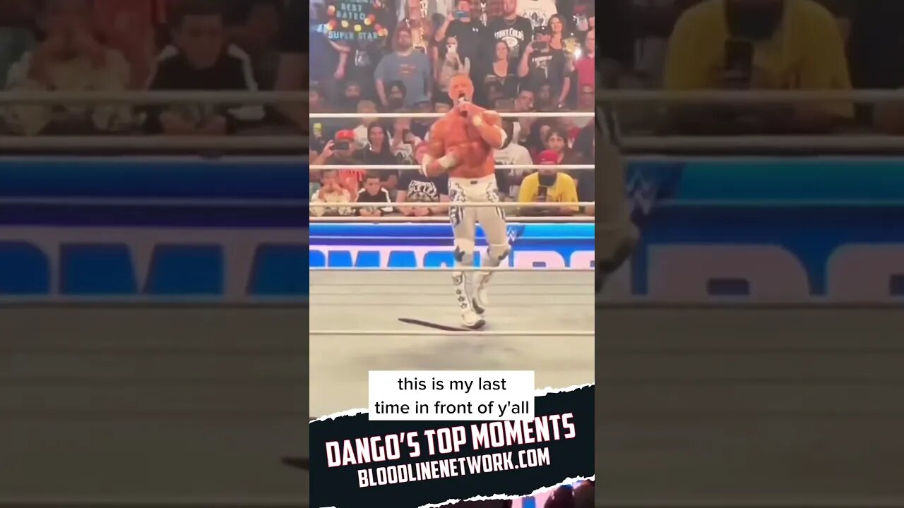 Can’t Miss!! 😱Is this Edge’s final moment in WWE? #wwe #shorts #viral #edge #smackdown #highlights