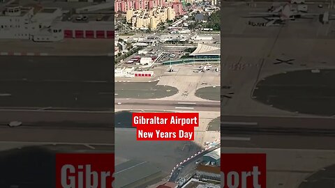 Beautiful Gibraltar Airport #shorts