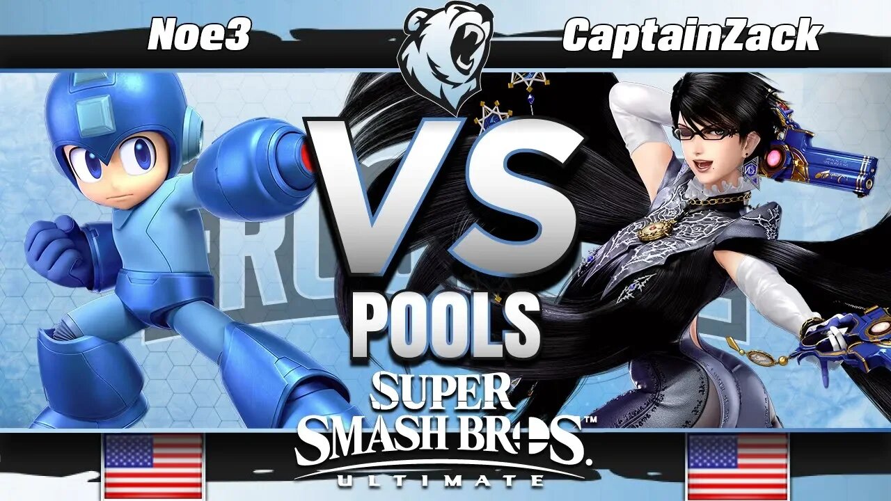 ExS | Noe3 (Mega Man) vs. CaptainZack (Bayonetta/Daisy) - Ultimate Pools - Frostbite 2019
