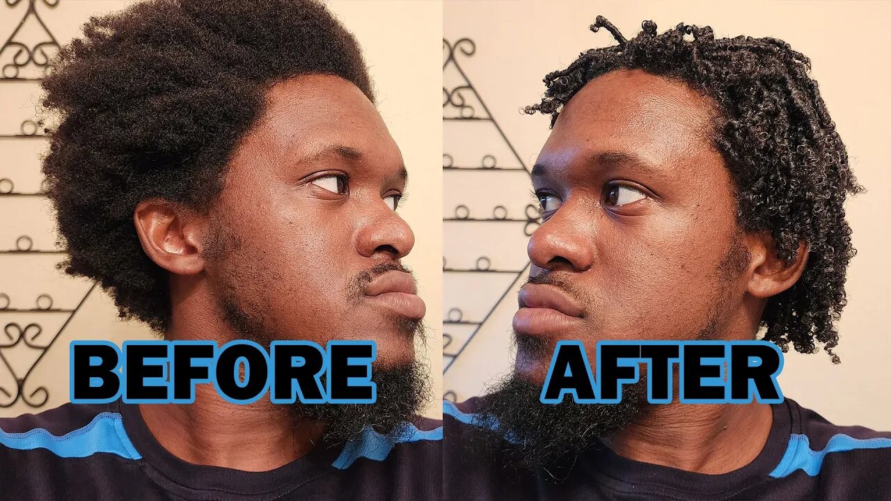 Getting Coil Finger Twists in Hair (4C) for the First Time