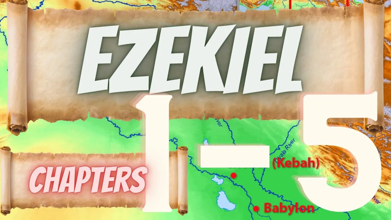 Books of the Prophets- Ezekiel CH 1-5 Complete Narration Fast Paced Animation & Illustrative Video