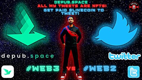 #WEB3 vs #WEB2: TWEETING NFTs ON DEPUB.SPACE + GETTING SOME $LIKECOIN