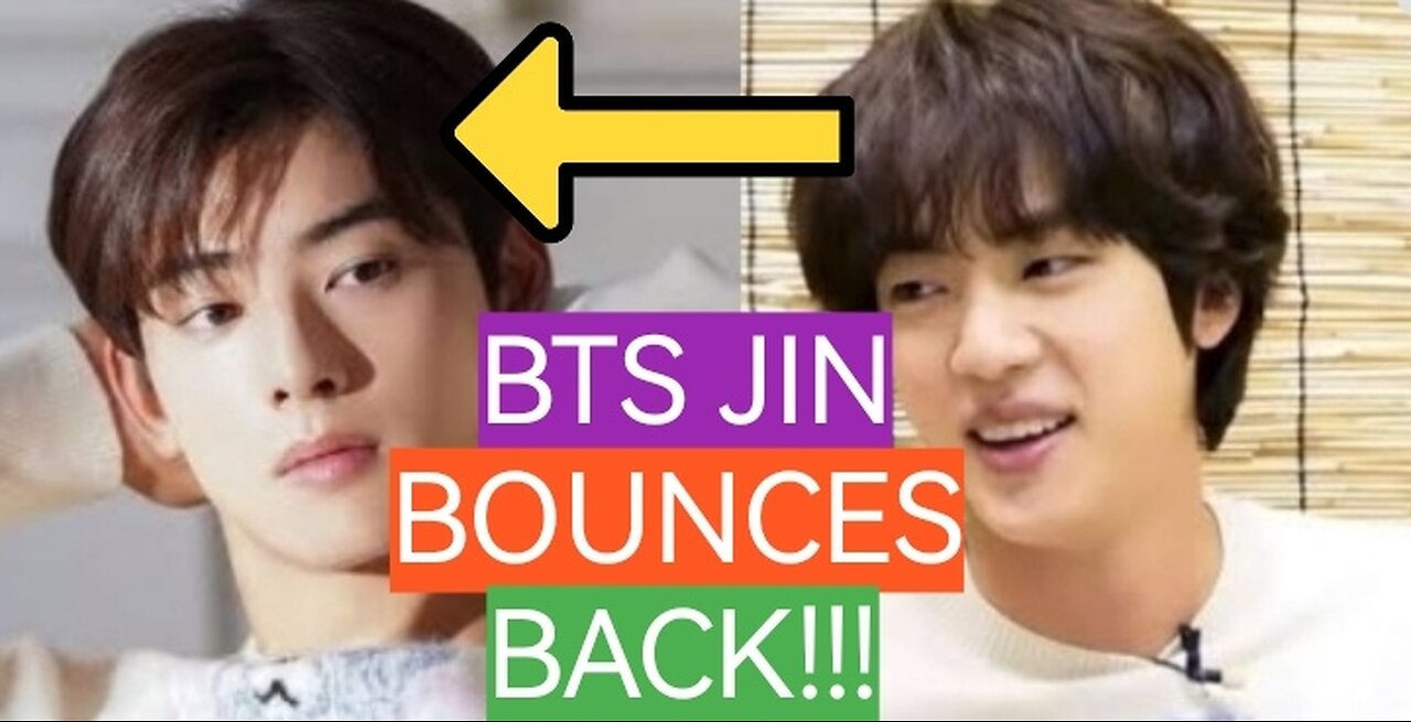 BTS JIN "WINS" against ASTRO CHA EUN WOO!!!