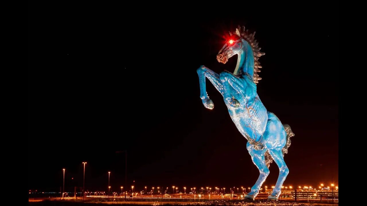 we saw BLUCIFER at the denver airport