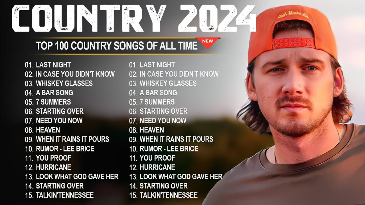 Country Music 2024 🎶 Luke Combs, Kane Brown, Luke Bryan, Morgan Wallen, Jason Aldean,Chris Stapleton