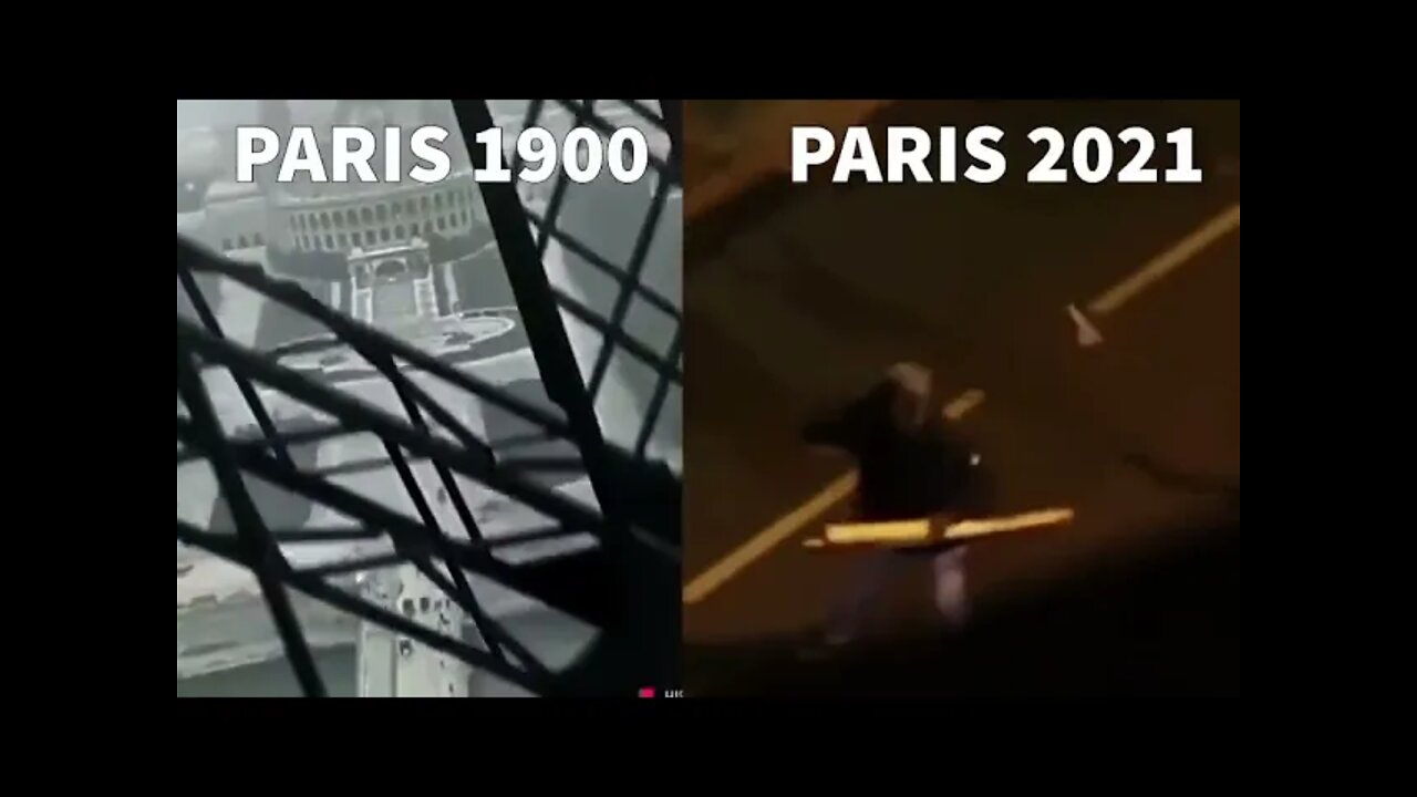 Paris 1900 vs Paris 2021!!