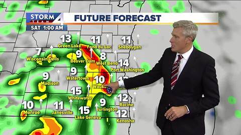 Unsettled weather: rain and humidity