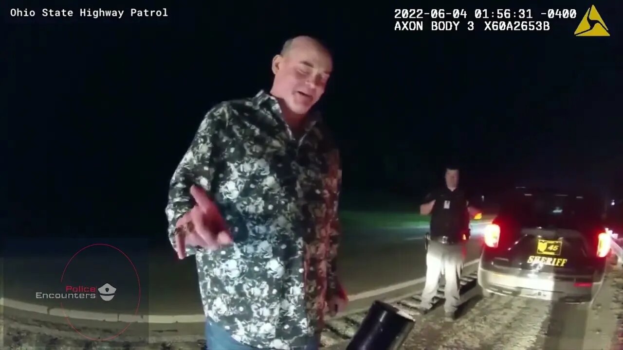 OH Police | OSHP Bodycam Footage of "Anchorman" Actor David Koechner DUI Arrest | 06/04/2022