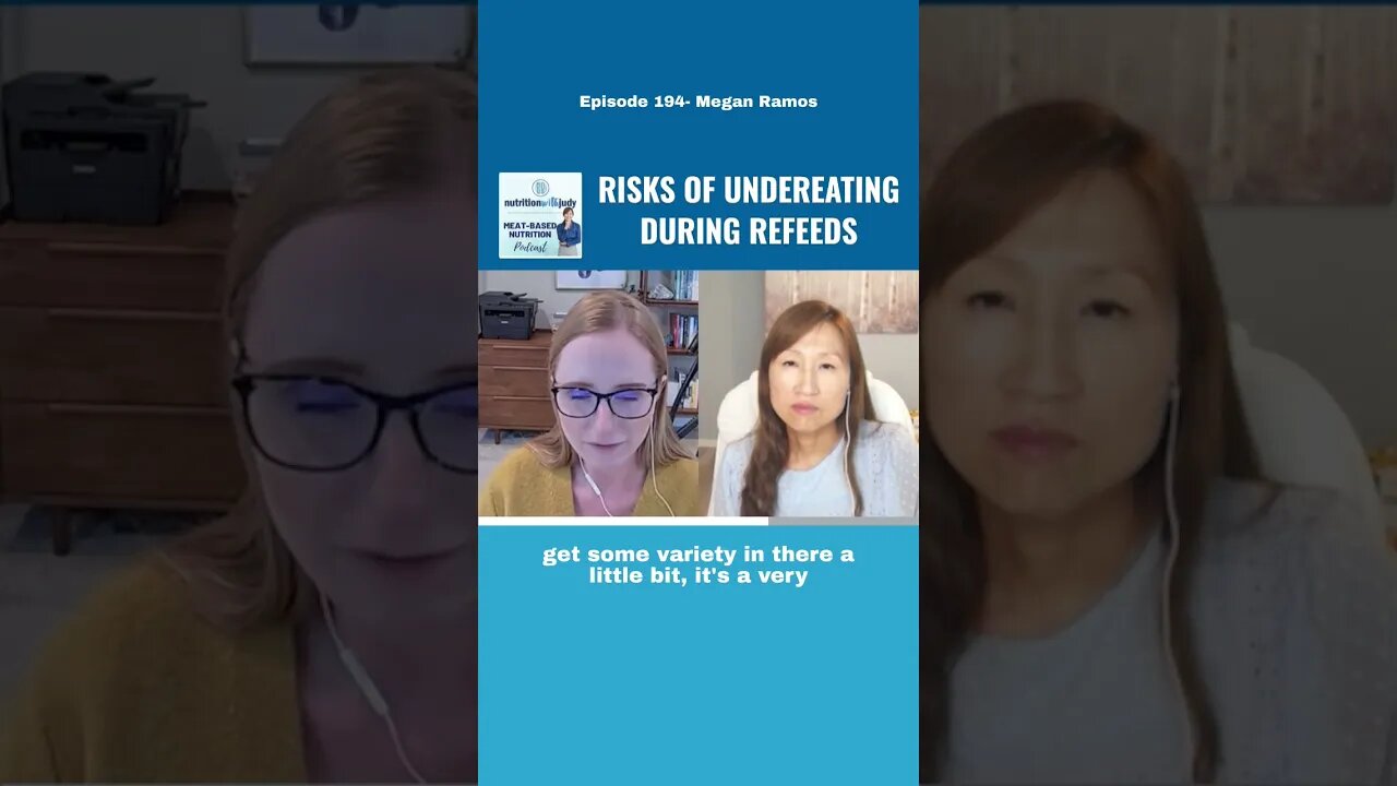 Risks of undereating during refeeds