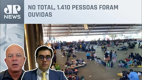 Motta e Vilela analisam audiências de custódia de presos por protestos no DF