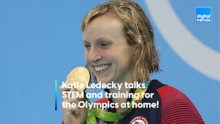 Katie Ledecky on STEM and training for the Olympics in her living room