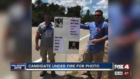 Crowley campaign defends sign