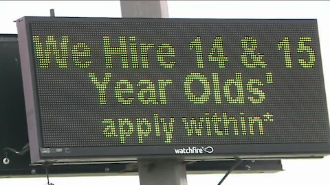 Businesses are starting to recruit 14-year-olds looking for summer jobs